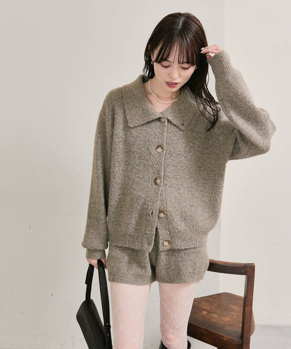 mystic 翻領針織Cardigan