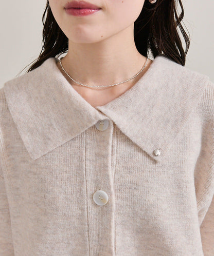 mystic 翻領針織Cardigan