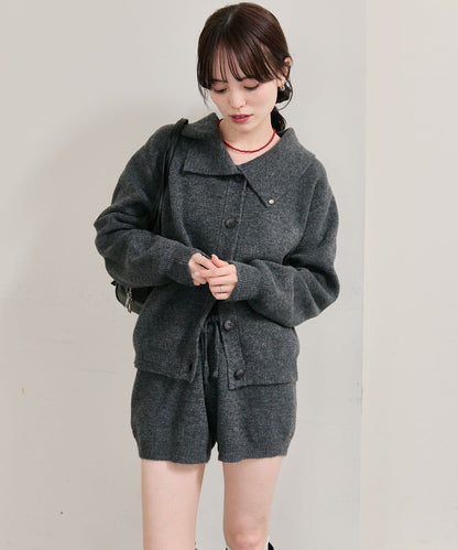 mystic 翻領針織Cardigan