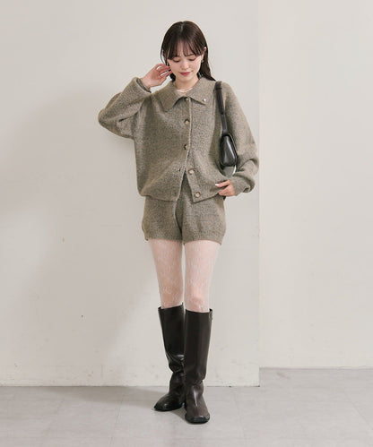 mystic 翻領針織Cardigan