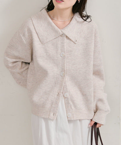 mystic 翻領針織Cardigan