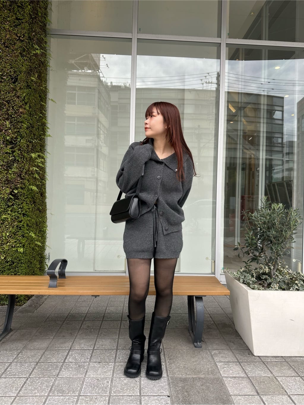 mystic 翻領針織Cardigan