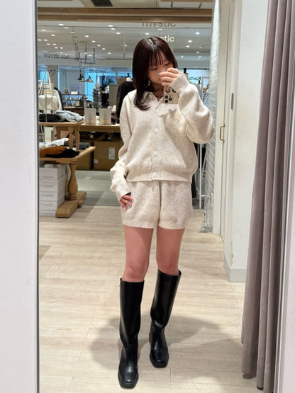 mystic 翻領針織Cardigan