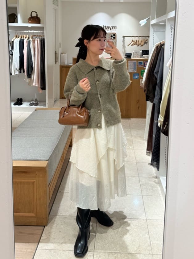 mystic 翻領針織Cardigan