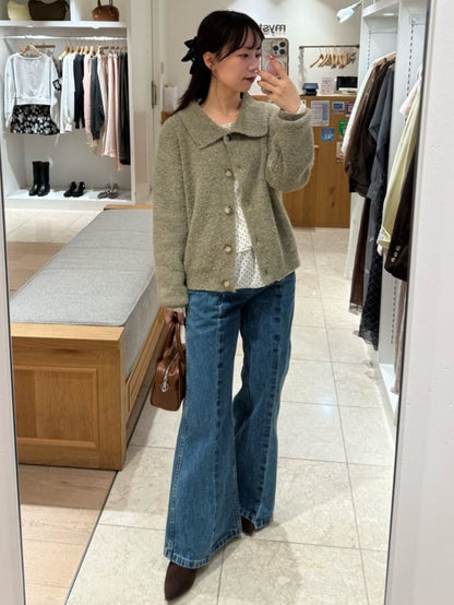 mystic 翻領針織Cardigan