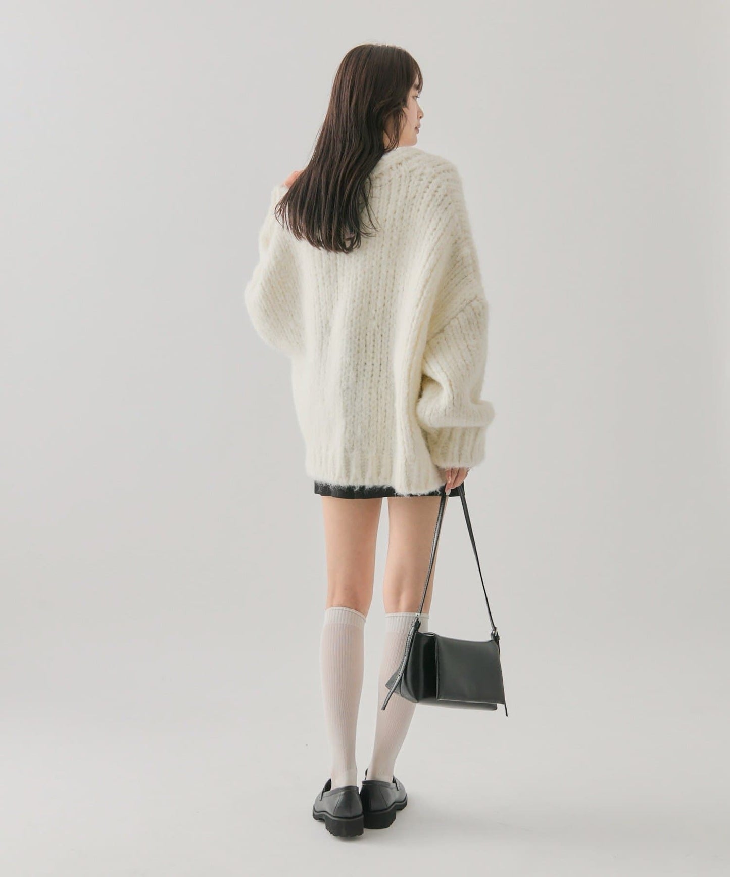 mystic 菱形針織Cardigan