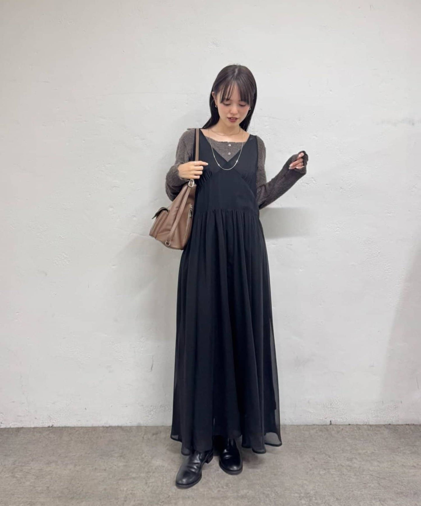 [1 SET 2 件 ♡] mystic 薄紗吊帶ops SET