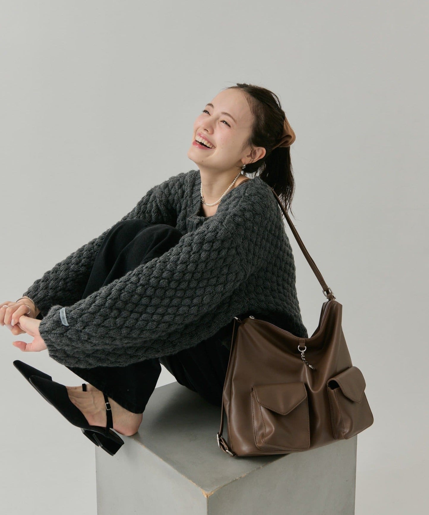 mystic lily charm 3way BAG