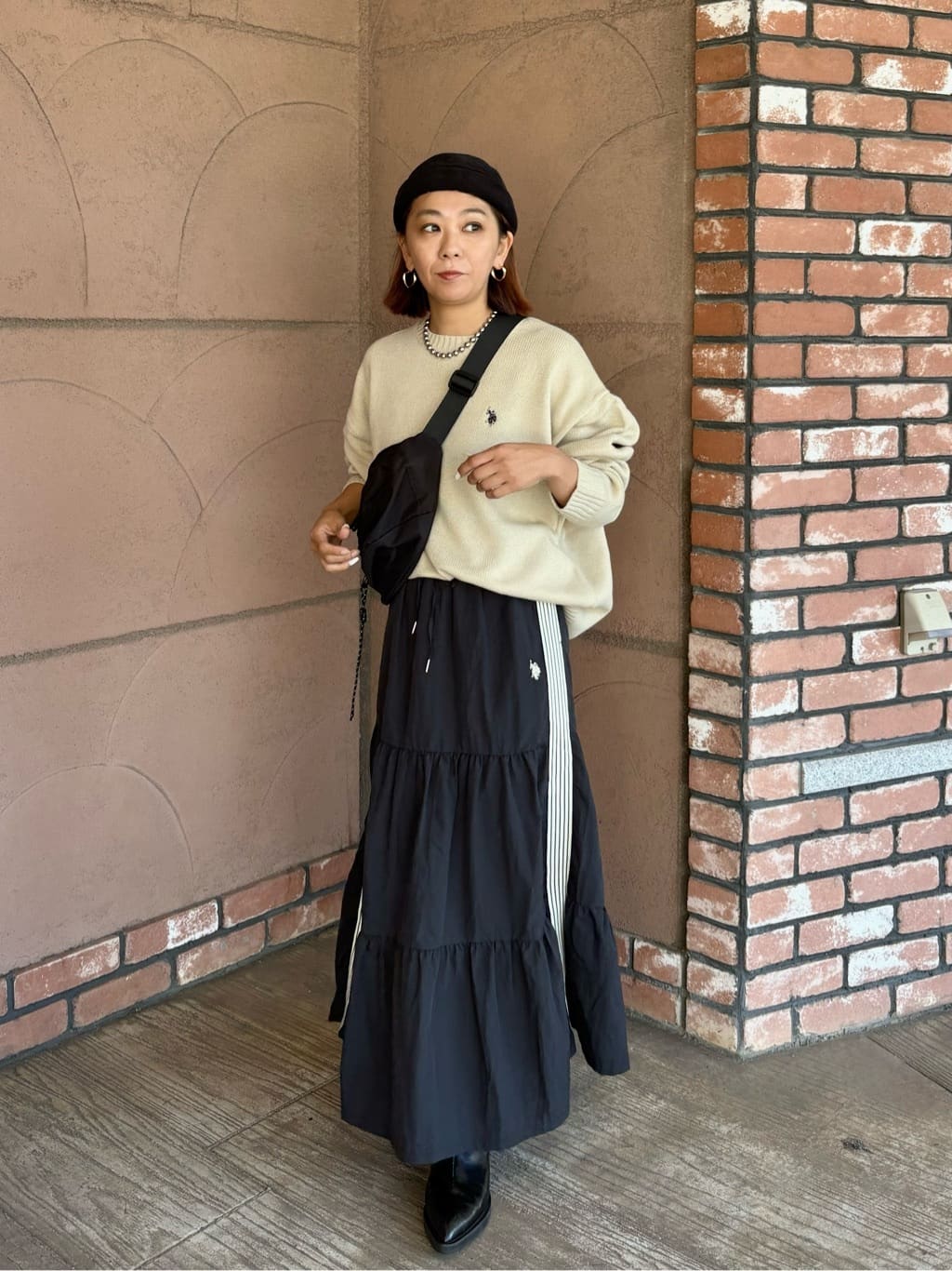 CPCM x U.S. POLO ASSN. Tiered skirt
