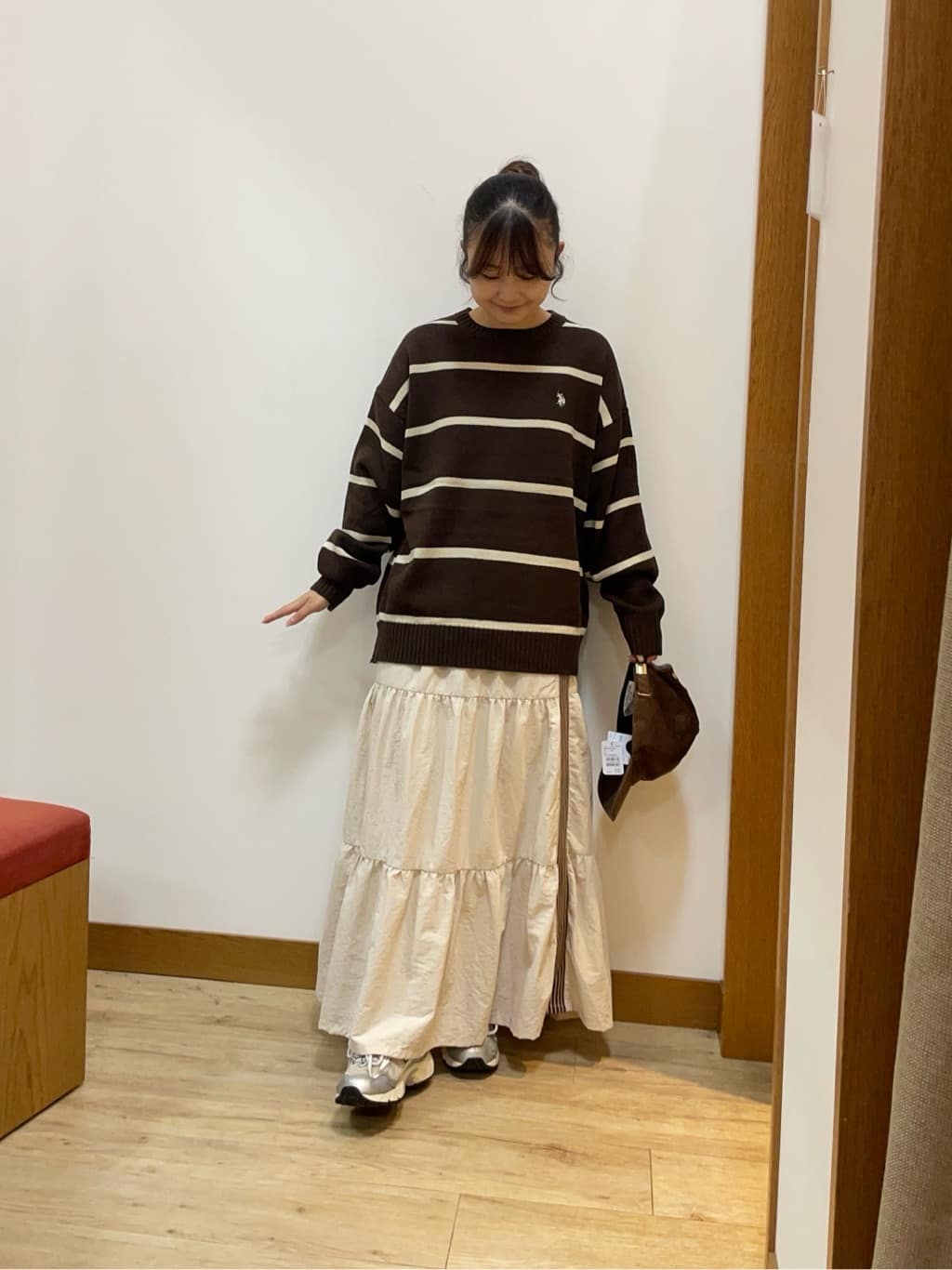 CPCM x U.S. POLO ASSN. Tiered skirt