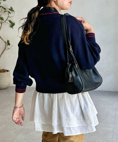 CPCM x U.S. POLO ASSN. Zip cardigan with collar