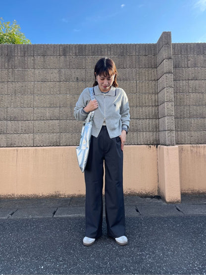 CPCM x U.S. POLO ASSN. Zip cardigan with collar