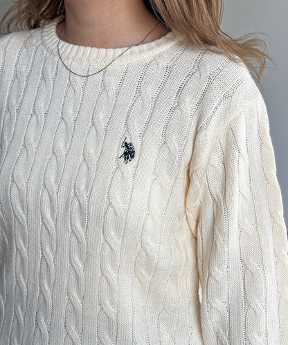 CPCM x U.S. POLO ASSN. Cable knit