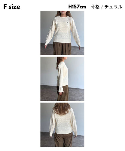 CPCM x U.S. POLO ASSN. Cable knit