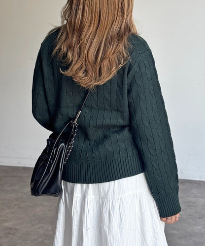 CPCM x U.S. POLO ASSN. Cable knit