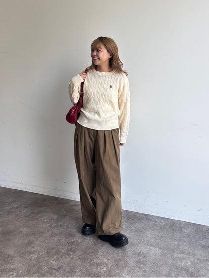 CPCM x U.S. POLO ASSN. Cable knit