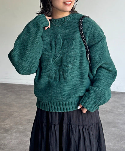 CPCM flower knit
