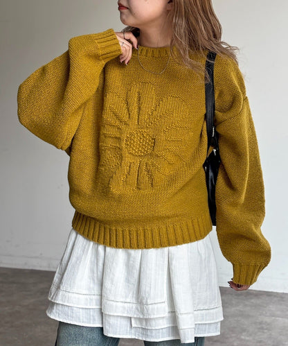 CPCM flower knit