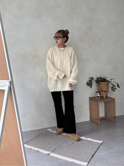 CPCM flower knit