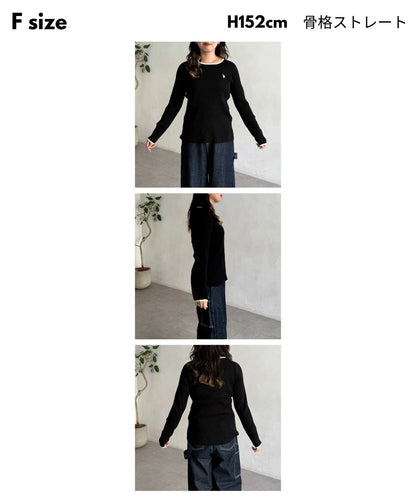 CPCM x U.S. POLO ASSN. Crew neck rib knit