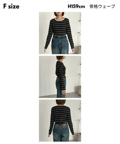 CPCM x U.S. POLO ASSN. Crew neck rib knit