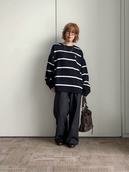 CPCM x U.S. POLO ASSN. Crew neck rib knit