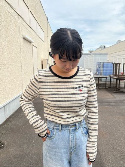 CPCM x U.S. POLO ASSN. Crew neck rib knit