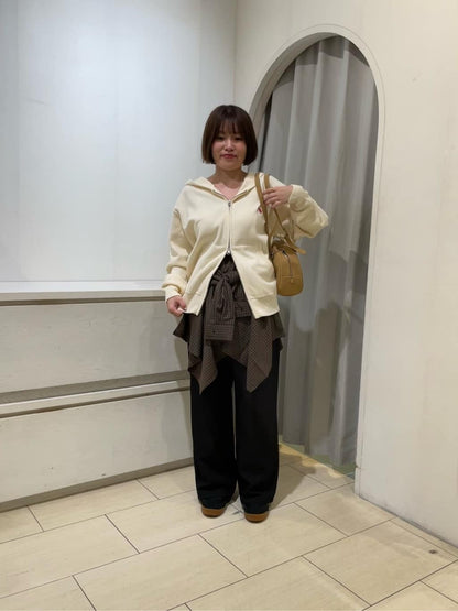 CPCM x U.S. POLO ASSN. Sweat-like knit zip hoodie