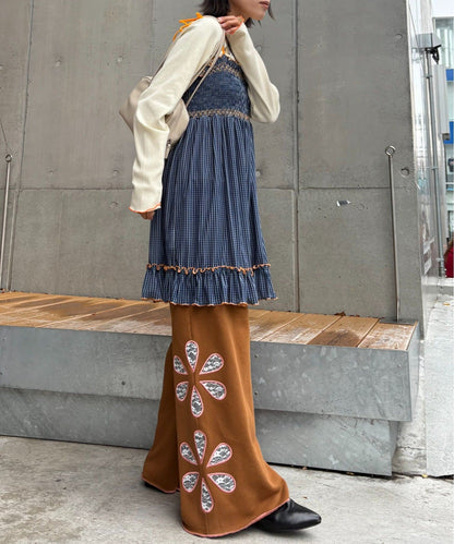 HELLO.SANFRANCISCO 花花 Wide Pants