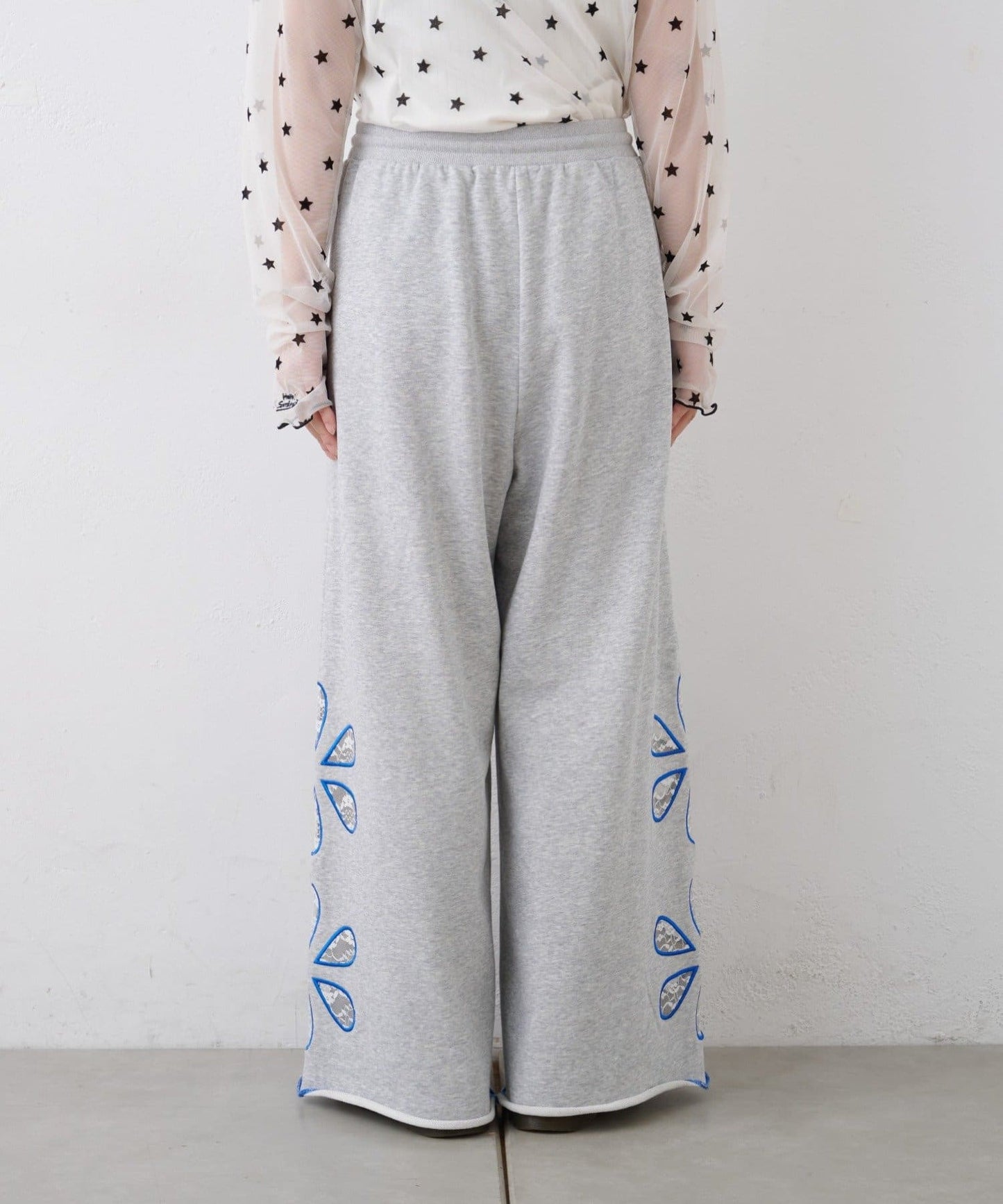 HELLO.SANFRANCISCO 花花 Wide Pants