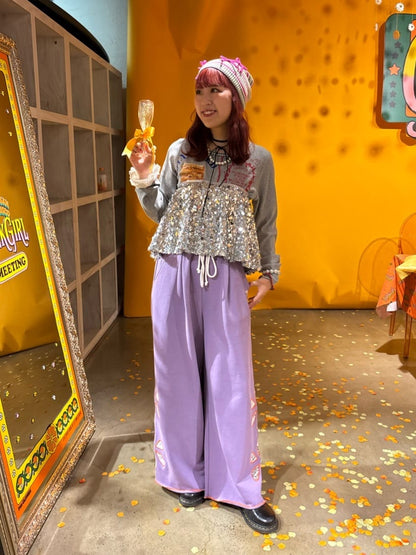 HELLO.SANFRANCISCO 花花 Wide Pants