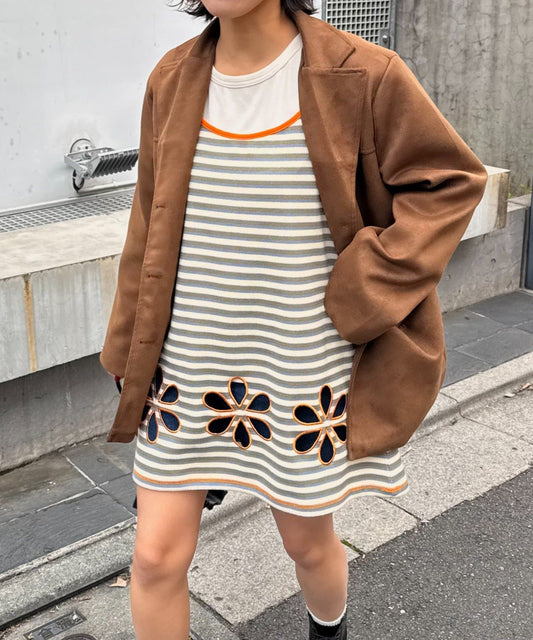 HELLO.SANFRANCISCO 鏤空花朵吊帶背心