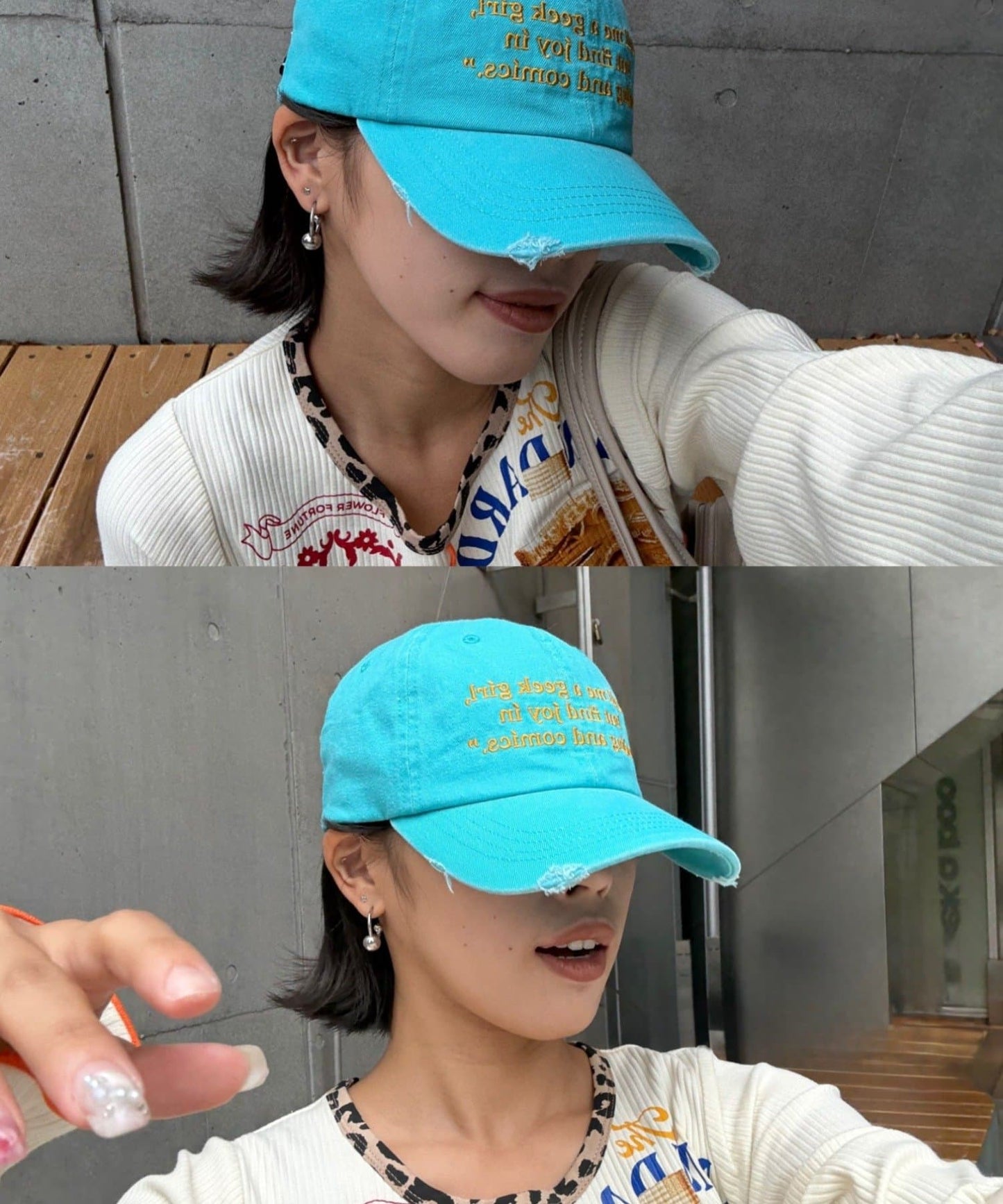 HELLO.SANFRANCISCO Ribbon cap