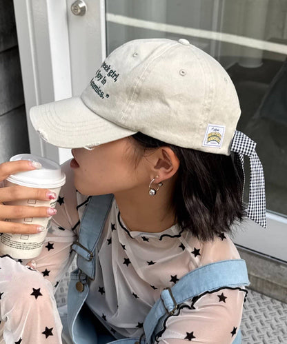 HELLO.SANFRANCISCO Ribbon cap