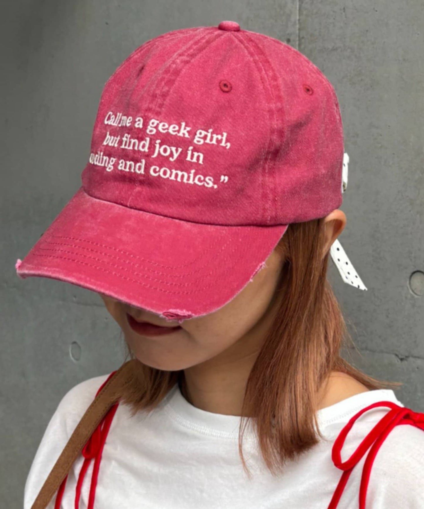 HELLO.SANFRANCISCO Ribbon cap