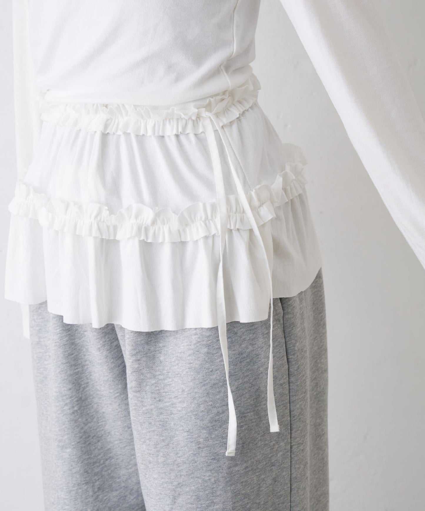 CIAOPANIC TYPY 荷葉邊 Layer 長 Tee