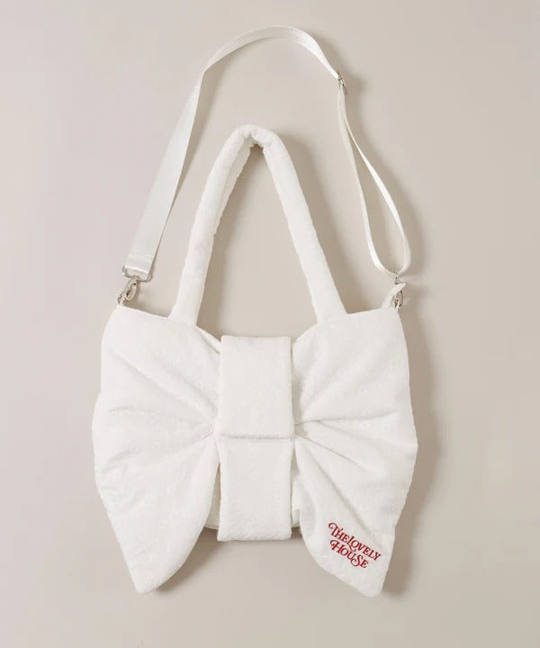 Cotton Lace Ribbon Bag