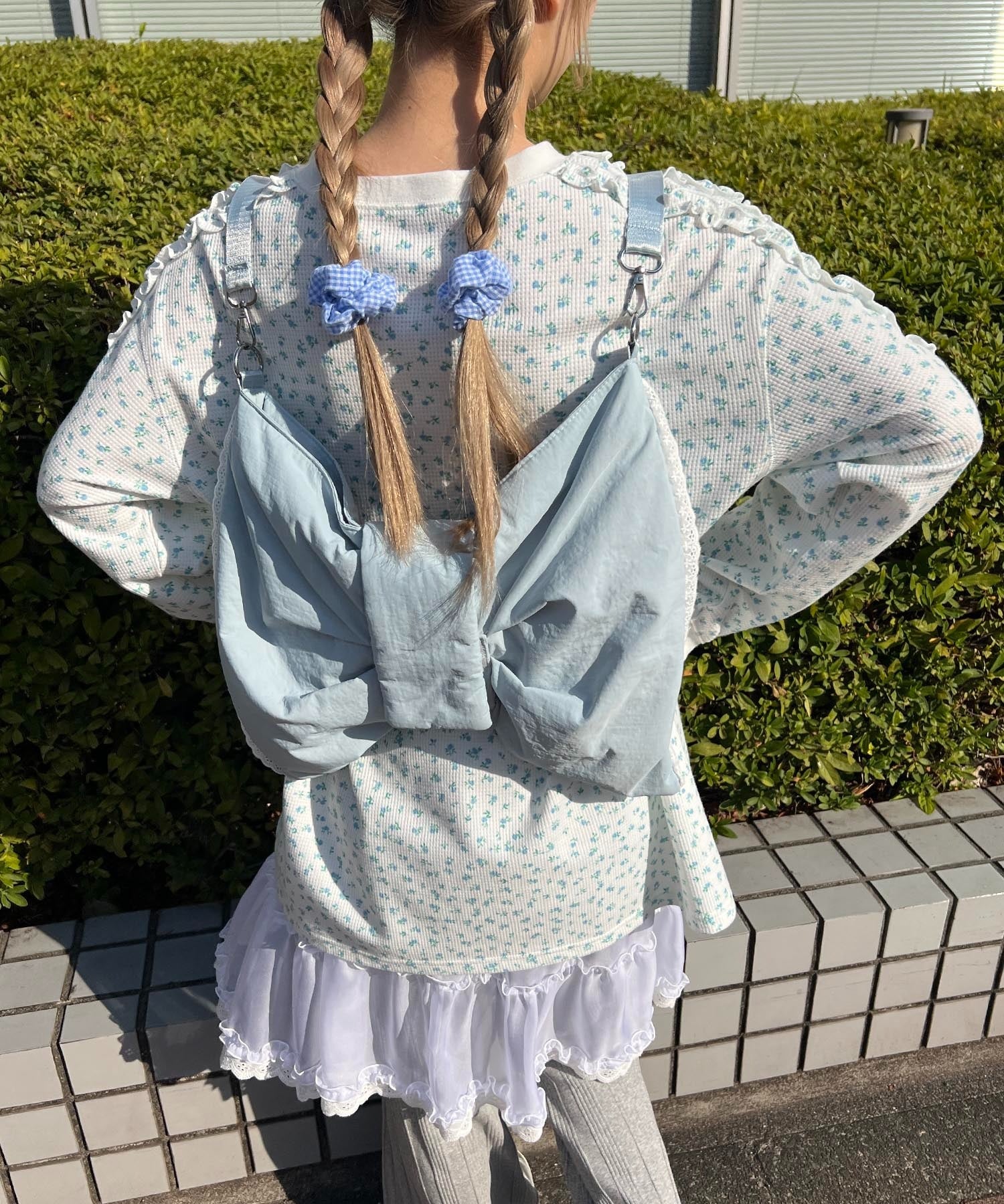 3WAYリボンパファーバッグ