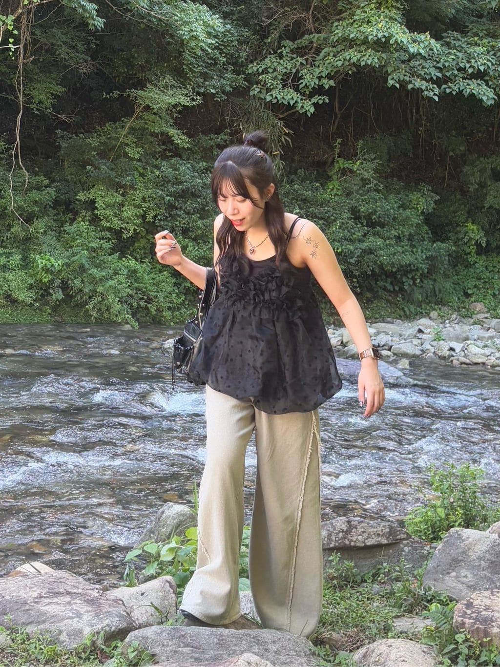 [大人氣] w closet sheer 氣球吊帶背心