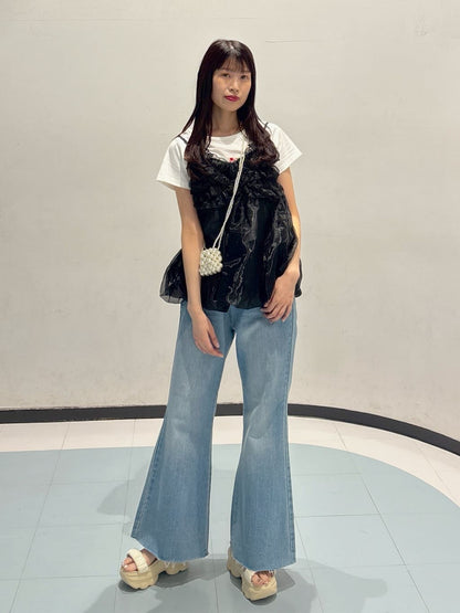 [大人氣] w closet sheer 氣球吊帶背心