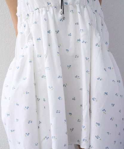 w closet Ribbon 2-way Peach Dress