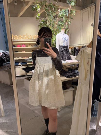 w closet 花花 lace mini ops