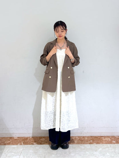 w closet 花花Lace長吊帶連身裙