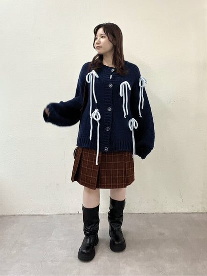 w closet 雙腰帶中長裙