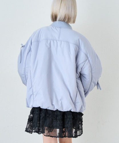w closet Filled ribbon blouson