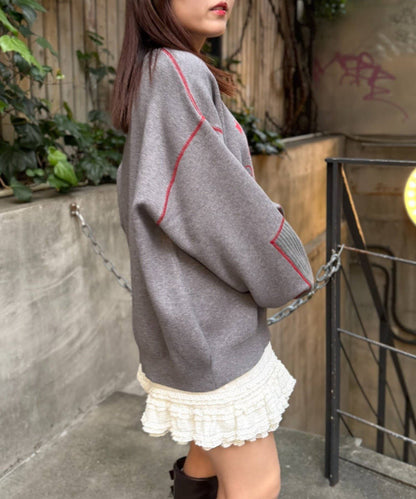 w closet patch knit