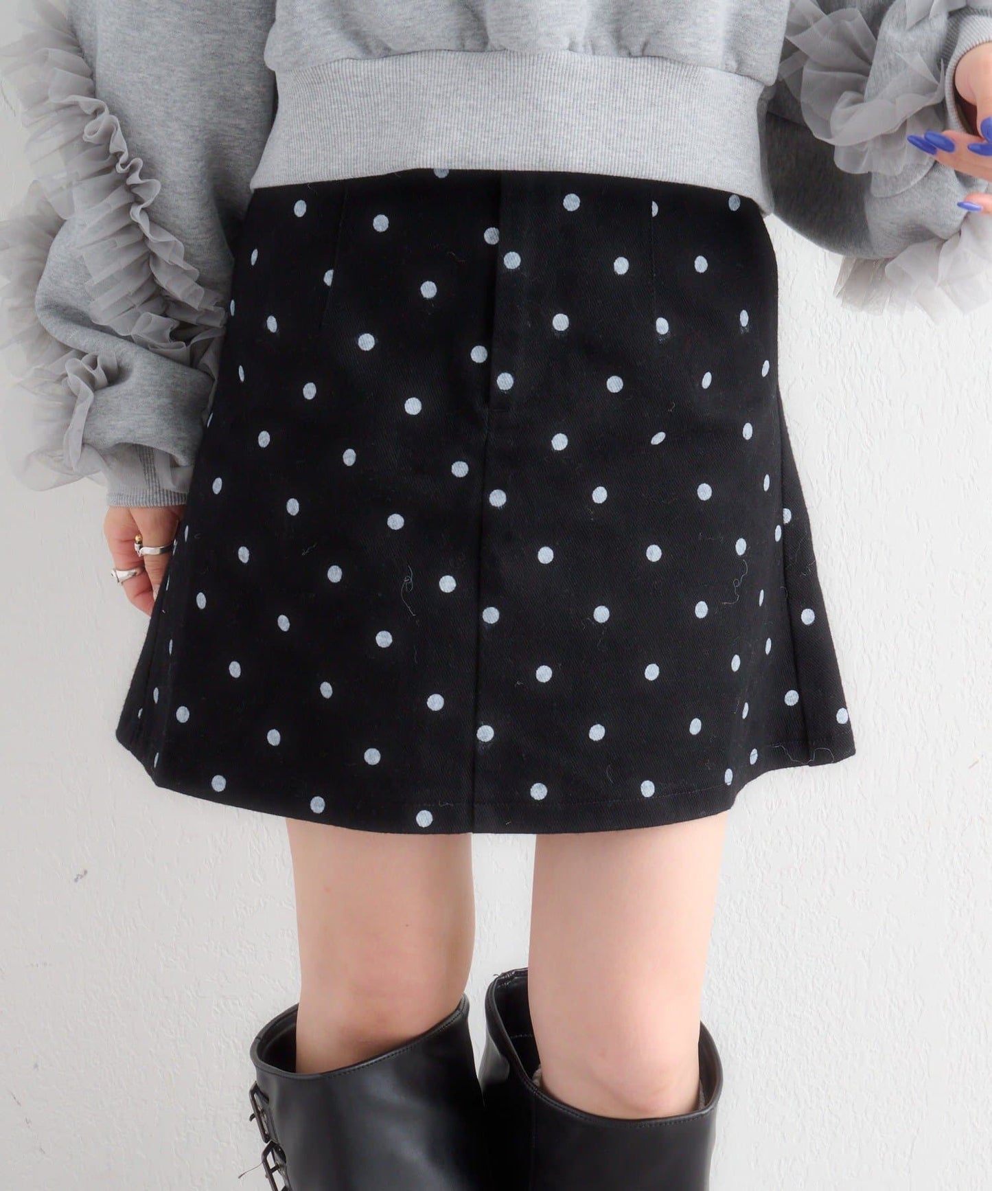 w closet 波點裙褲