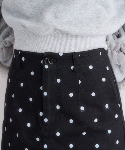 w closet 波點裙褲