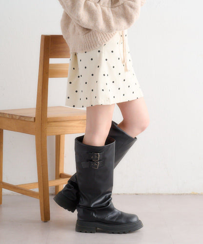 w closet 波點裙褲