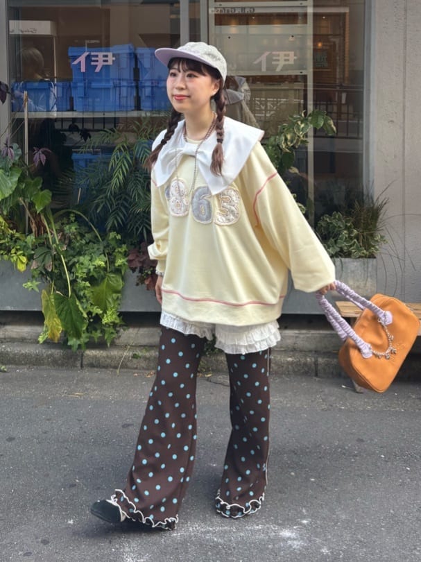 HELLO.SANFRANCISCO 窩夫格喇叭褲 - Image 170